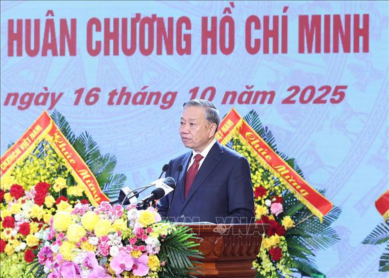 Tổng Bí thư Tô Lâm: Chăm lo xây dựng Lực lượng vũ trang Quân khu 1 vững mạnh toàn diện- Ảnh 3.
