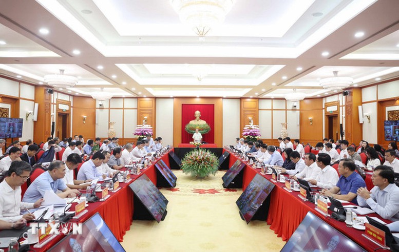 Thông báo Kết luận của Tổng Bí thư tại Hội nghị sơ kết thực hiện Nghị quyết 57- Ảnh 1.