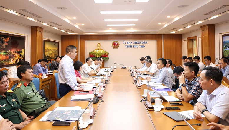 EVNNPT và tỉnh Phú Thọ đẩy nhanh triển khai các dự án truyền tải điện cấp bách phục vụ nhập khẩu điện từ Lào- Ảnh 1.