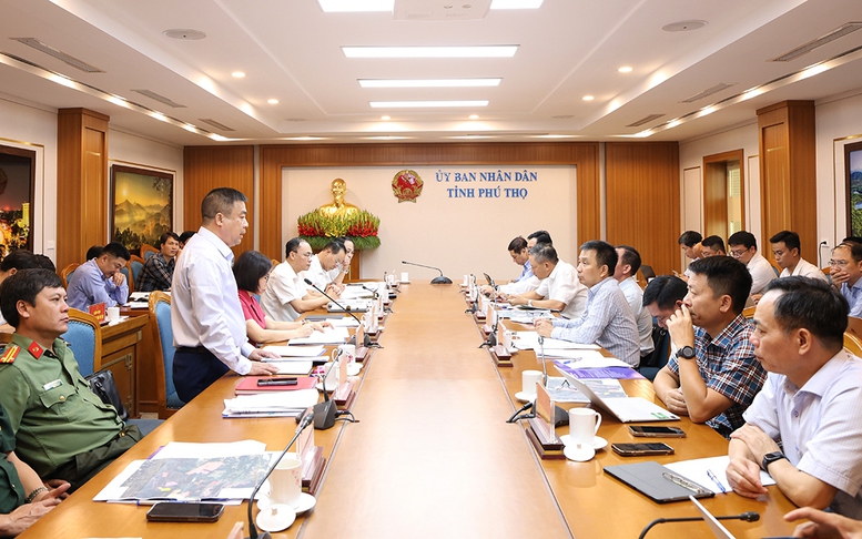 Nỗ lực đưa dự án TBA 500 kV Quảng Trị và đường dây đấu nối về đích đúng hẹn- Ảnh 6. EVNNPT và tỉnh Phú Thọ đẩy nhanh triển khai các dự án truyền tải điện cấp bách phục vụ nhập khẩu điện từ Lào