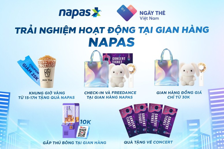 NAPAS mang hệ sinh thái thanh toán hiện đại đến Sóng Festival – Ngày Thẻ Việt Nam 2025- Ảnh 1.
