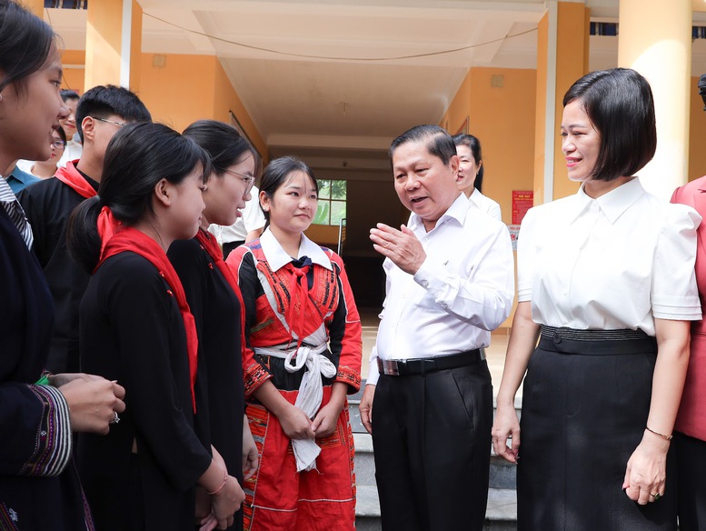 Sau lũ, bình yên trở lại ngôi trường vùng cao- Ảnh 3.