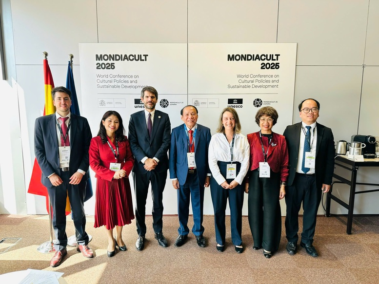 MONDIACULT 2025: Việt Nam đề xuất sáng kiến triển khai Thập kỷ văn hóa vì sự phát triển bền vững- Ảnh 4.