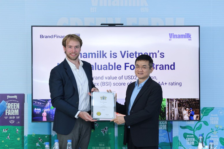 Brand Finance: Thương hiệu Vinamilk tăng trưởng mạnh mẽ sau khi thay đổi nhận diện- Ảnh 1.