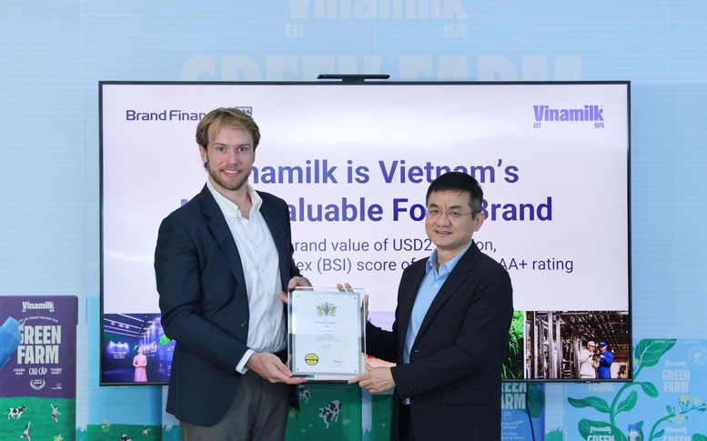 Brand Finance: Thương hiệu Vinamilk tăng trưởng mạnh mẽ sau khi thay đổi nhận diện