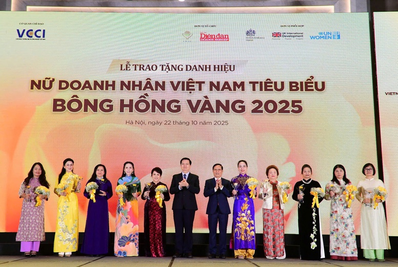 Vinh danh các nữ doanh nhân Việt Nam tiêu biểu Bông Hồng Vàng năm 2025- Ảnh 4.