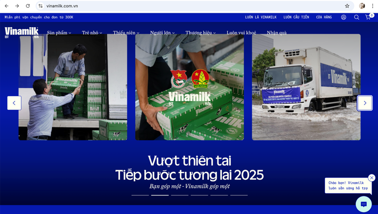 Vinamilk và hành trình chia sẻ với người dân hậu thiên tai- Ảnh 1.