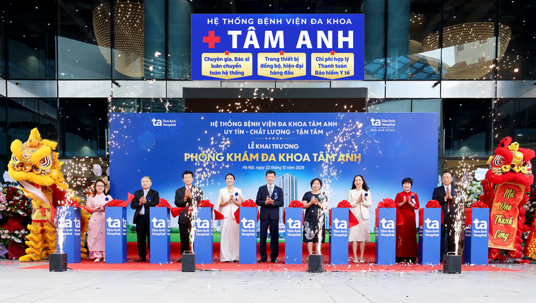 Khai trương Phòng khám Đa khoa Tâm Anh Cầu Giấy- Ảnh 1.