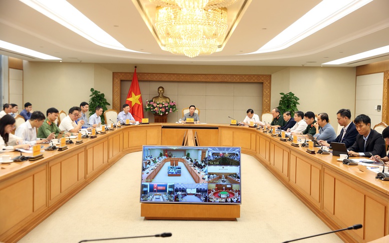 Phó Thủ tướng Trần Hồng Hà: Chủ động phương án ứng phó đa thiên tai do ảnh hưởng bão số 12