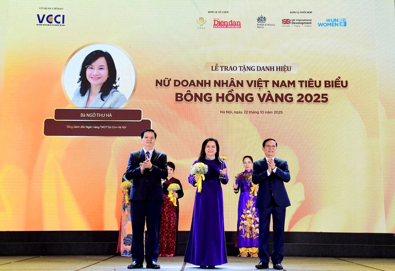 Vinh danh các nữ doanh nhân Việt Nam tiêu biểu Bông Hồng Vàng năm 2025- Ảnh 3.