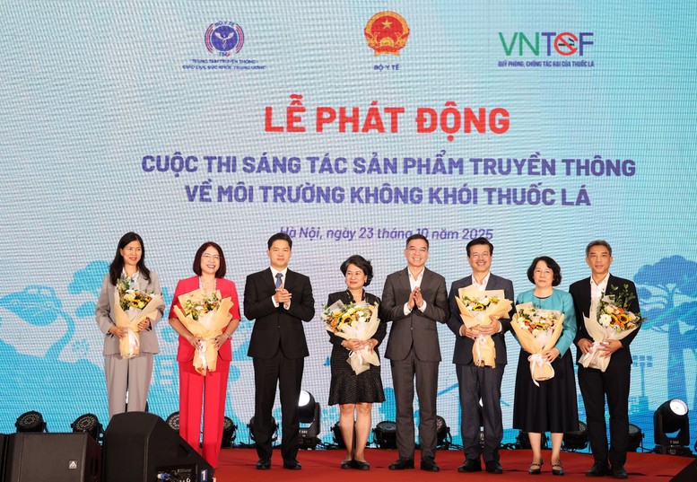 Phát động cuộc thi sáng tác truyền thông về môi trường không khói thuốc lá- Ảnh 1.