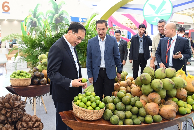Phó Thủ tướng Bùi Thanh Sơn kiểm tra tiến độ chuẩn bị cho Lễ khai mạc Hội chợ Mùa Thu 2025- Ảnh 5. Phó Thủ tướng Bùi Thanh Sơn kiểm tra tiến độ chuẩn bị cho Lễ khai mạc Hội chợ Mùa Thu 2025- Ảnh 5.