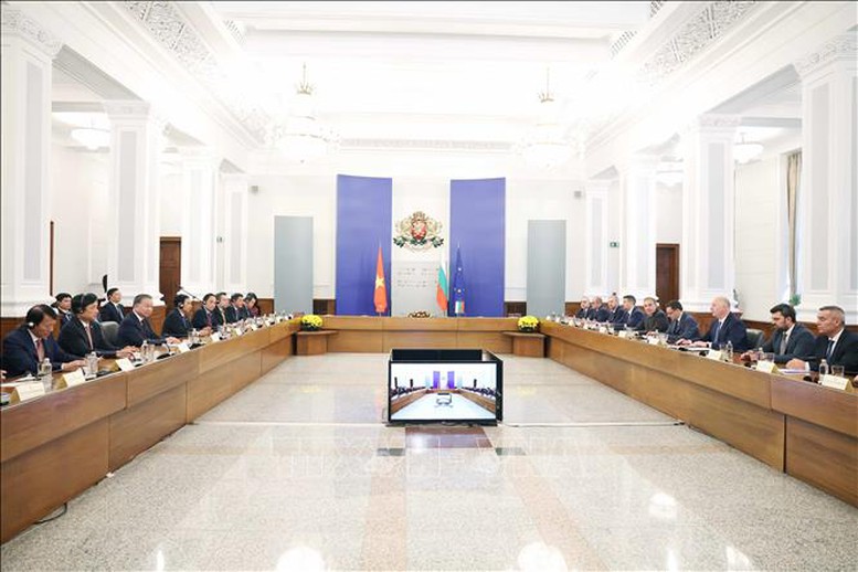 Tổng Bí thư Tô Lâm hội kiến Thủ tướng Bulgaria Rosen Zhelyazkov- Ảnh 4.