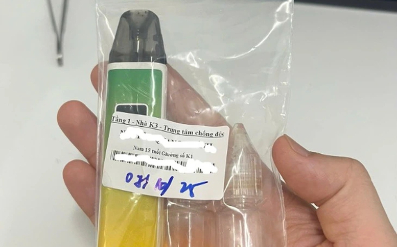 Ngộ độc thuốc lá điện tử chứa ma túy: Thiếu niên 15 tuổi bị tổn thương não