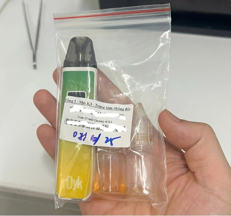 Ngộ độc thuốc lá điện tử chứa ma túy: Thiếu niên 15 tuổi bị tổn thương não- Ảnh 1. Ngộ độc thuốc lá điện tử chứa ma túy: Thiếu niên 15 tuổi bị tổn thương não- Ảnh 1.