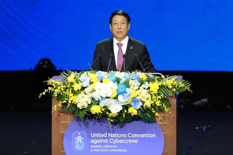 Chủ tịch nước Lương Cường: Công ước Hà Nội gửi đi 3 thông điệp rõ ràng- Ảnh 2. Chủ tịch nước Lương Cường: Công ước Hà Nội gửi đi 3 thông điệp rõ ràng- Ảnh 2.