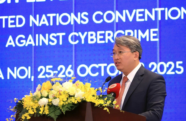 Khẳng định quyết tâm của Việt Nam trong bảo đảm an ninh, an toàn và quyền con người trong kỷ nguyên số- Ảnh 1. Khẳng định quyết tâm của Việt Nam trong bảo đảm an ninh, an toàn và quyền con người trong kỷ nguyên số- Ảnh 1.