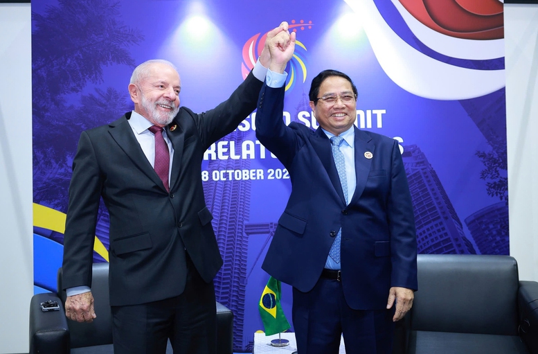 Tổng thống Brazil khẳng định đặc biệt coi trọng quan hệ với Việt Nam- Ảnh 1. Tổng thống Brazil khẳng định đặc biệt coi trọng quan hệ với Việt Nam- Ảnh 1.