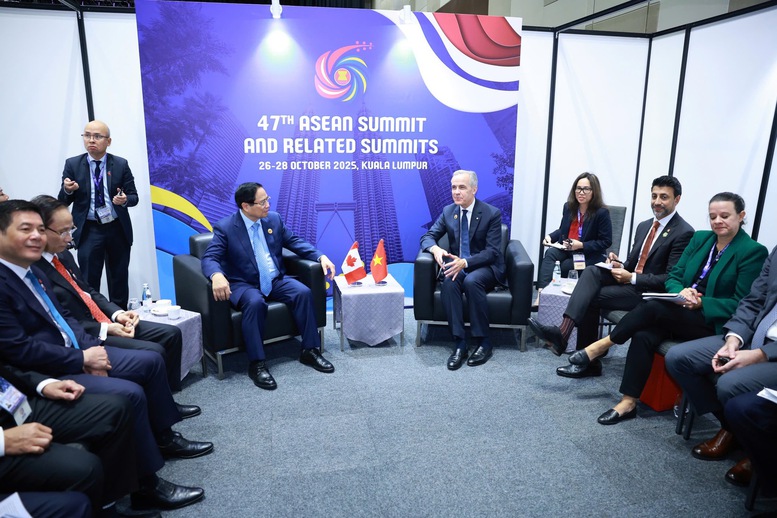Thủ tướng Canada Mark Carney nhận lời mời sớm thăm Việt Nam- Ảnh 3. Thủ tướng Canada Mark Carney nhận lời mời sớm thăm Việt Nam- Ảnh 3.