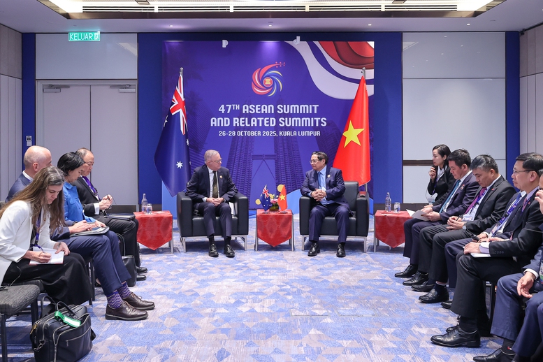 Thủ tướng Anthony Albanese: Australia luôn ưu tiên quan hệ với Việt Nam, đối tác hàng đầu tại Đông Nam Á- Ảnh 3. Thủ tướng Anthony Albanese: Australia luôn ưu tiên quan hệ với Việt Nam, đối tác hàng đầu tại Đông Nam Á- Ảnh 3.