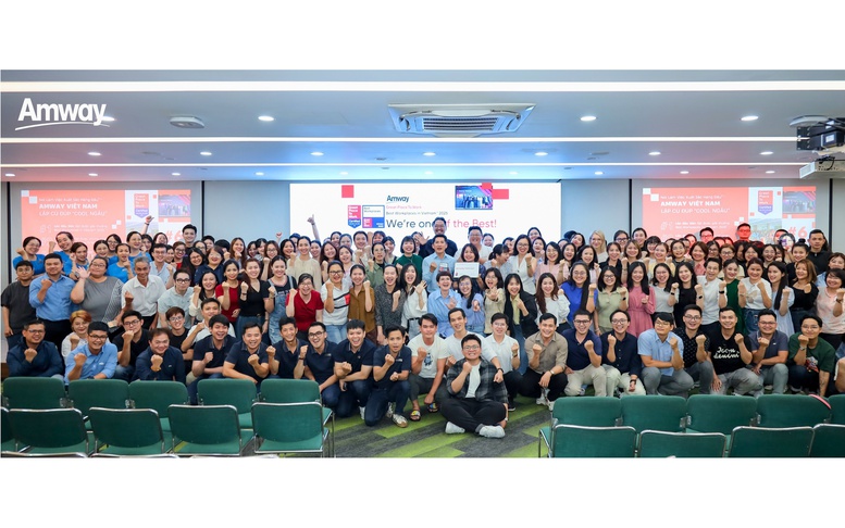 Amway Việt Nam nằm trong top đầu 'Nơi làm việc xuất sắc hàng đầu châu Á 2025'