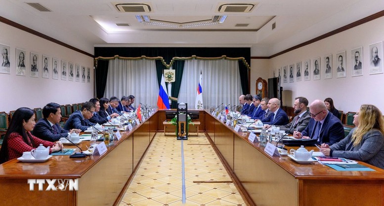 Phó Thủ tướng Chính phủ Hồ Đức Phớc thăm và làm việc tại Liên bang Nga- Ảnh 1. Phó Thủ tướng Chính phủ Hồ Đức Phớc thăm và làm việc tại Liên bang Nga- Ảnh 1.