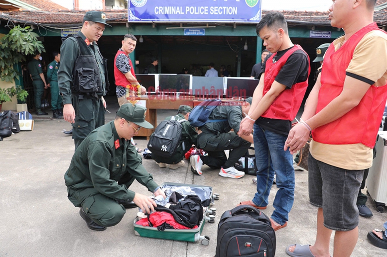 Phá thành công chuyên án lừa đảo chiếm đoạt tài sản trên không gian mạng xuyên quốc gia- Ảnh 1. Phá thành công chuyên án lừa đảo chiếm đoạt tài sản trên không gian mạng xuyên quốc gia- Ảnh 1.