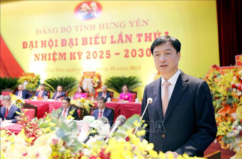 Đồng chí Nguyễn Hữu Nghĩa tiếp tục giữ chức Bí thư Tỉnh ủy Hưng Yên- Ảnh 2.