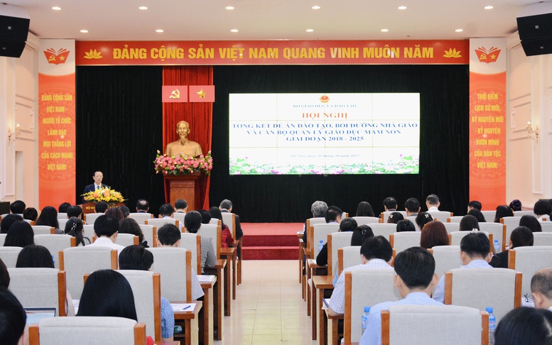 Hơn 90% giáo viên mầm non đạt trình độ từ cao đẳng sư phạm trở lên