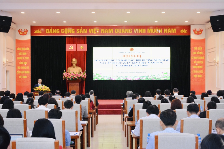 Hơn 90% giáo viên mầm non đạt trình độ từ cao đẳng sư phạm trở lên- Ảnh 1. Hơn 90% giáo viên mầm non đạt trình độ từ cao đẳng sư phạm trở lên- Ảnh 1.