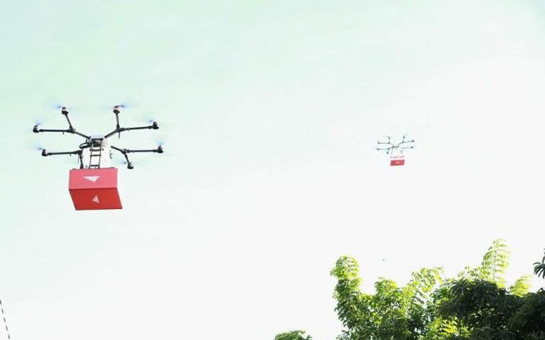KINH TẾ TẦM THẤP: Thái Lan đánh dấu 'kỷ nguyên' giao hàng bằng drone
