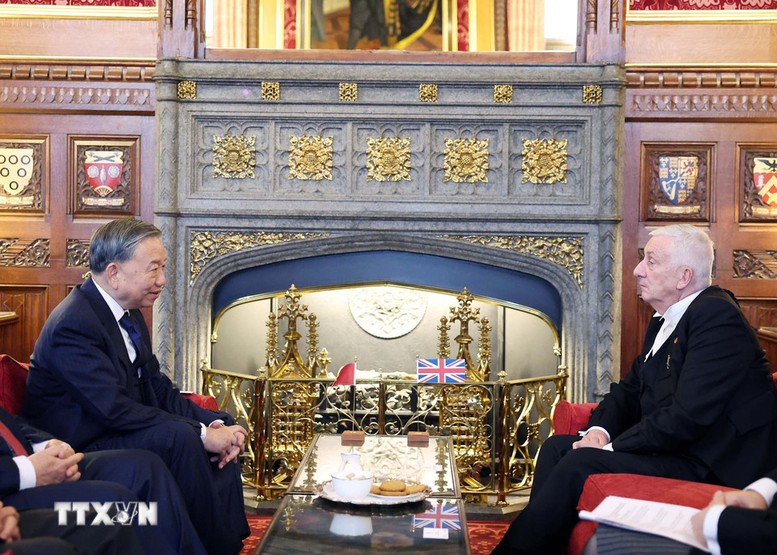 Tổng Bí thư Tô Lâm hội kiến Chủ tịch Hạ viện Anh Lindsay Hoyle- Ảnh 2. Tổng Bí thư Tô Lâm hội kiến Chủ tịch Hạ viện Anh Lindsay Hoyle- Ảnh 2.