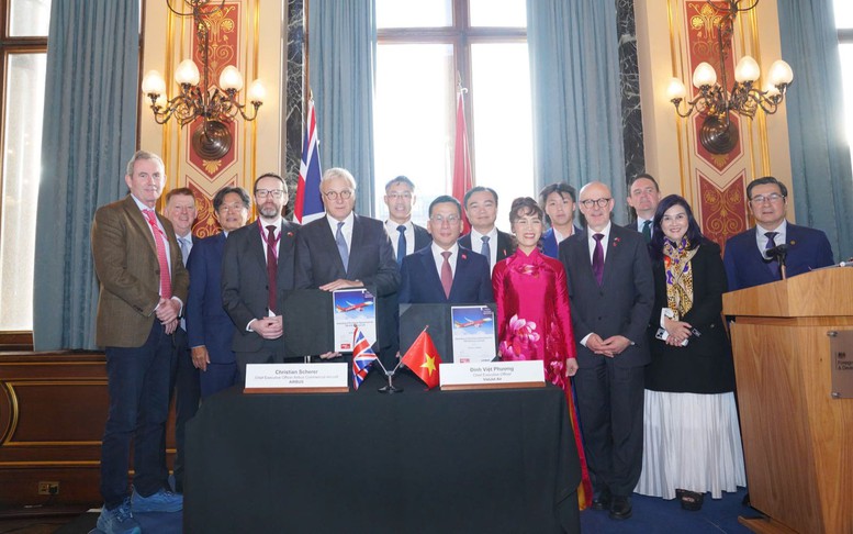Vietjet đặt mua 100 tàu bay A321neo của Airbus: Cột mốc mới trong quan hệ hợp tác Việt Nam – Vương quốc Anh