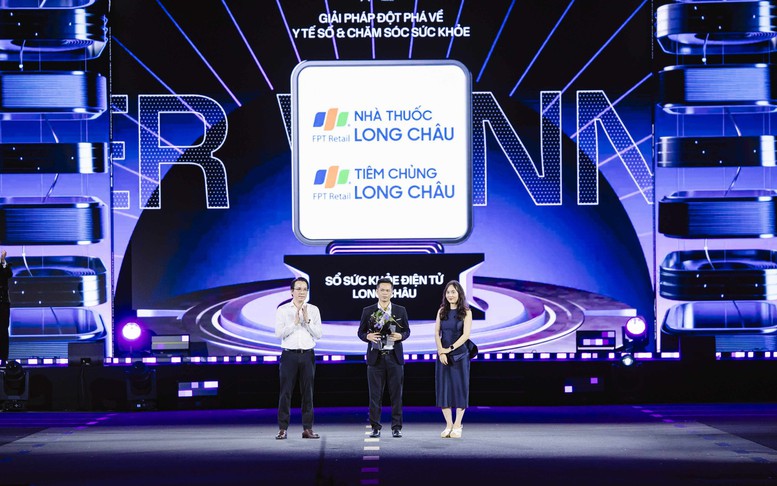 Long Châu thắng giải 'Giải pháp đột phá về y tế số và chăm sóc sức khỏe' tại Better Choice Awards 2025