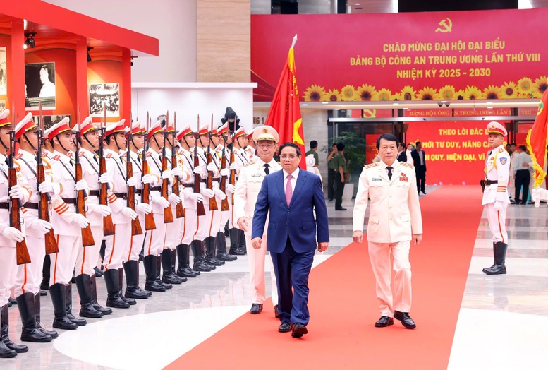 Tổng Bí thư Tô Lâm dự Đại hội đại biểu Đảng bộ Công an Trung ương lần thứ VIII- Ảnh 3.