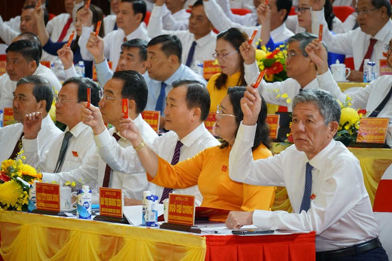 Đại hội Đảng bộ tỉnh Vĩnh Long: 'Một địa phương - Một tầm nhìn - Một hành động - Một niềm tin'- Ảnh 1. Đại hội Đảng bộ tỉnh Vĩnh Long: