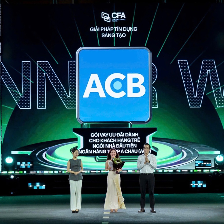 ACB được vinh danh hạng mục 'Giải pháp tín dụng sáng tạo' với sản phẩm 'Ngôi nhà đầu tiên- Ảnh 1.