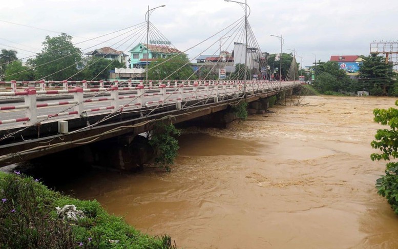 Cảnh báo mưa lớn, lũ trên sông Cầu, sông Thương, sông Lục Nam