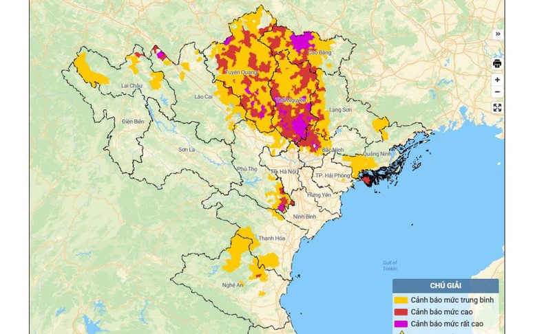 Chủ động ứng phó với lũ đặc biệt lớn trên sông Cầu, sông Thương