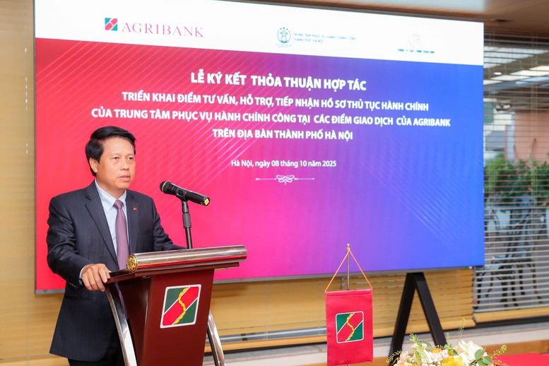Agribank tiên phong mô hình “3 bên – 1 điểm chạm”, đưa dịch vụ công đến gần người dân- Ảnh 2.
