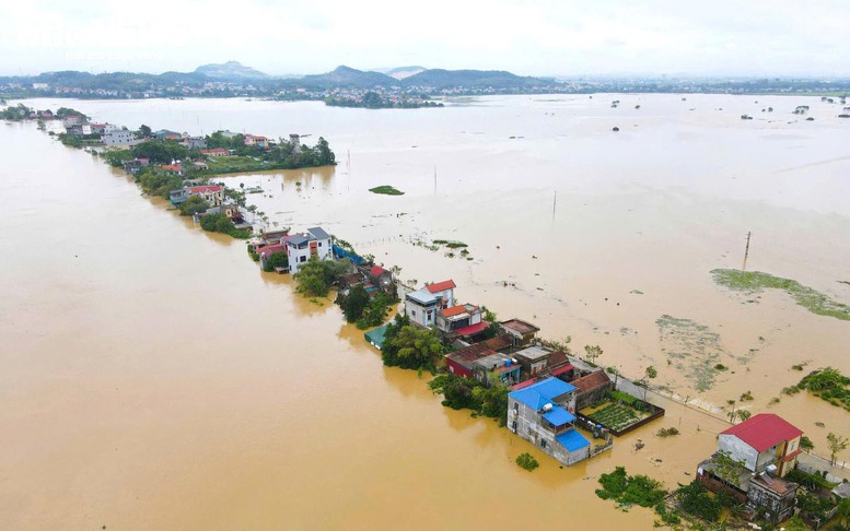 Chống tràn khẩn cấp tuyến đê Hà Châu