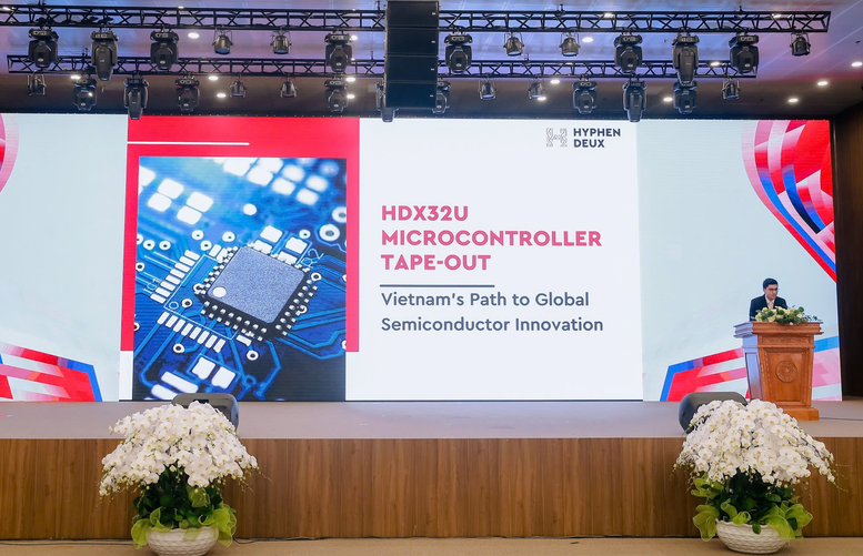 Hyphen Deux công bố chip vi điều khiển HDx32U tại sự kiện Innovate Vietnam 2025- Ảnh 1.