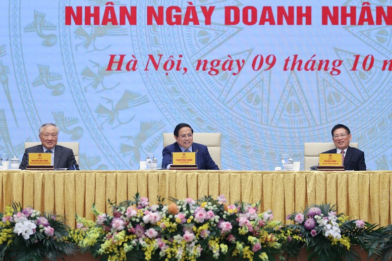 TỔNG THUẬT: Hội nghị Thủ tướng Chính phủ gặp mặt đại diện doanh nghiệp nhân Ngày Doanh nhân Việt Nam- Ảnh 3.