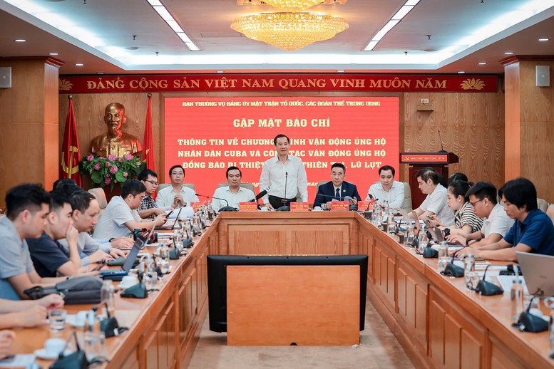 Toàn bộ số tiền ủng hộ nhân dân Cuba và đồng bào bị ảnh hưởng lũ lụt phải đến đúng địa chỉ- Ảnh 1.