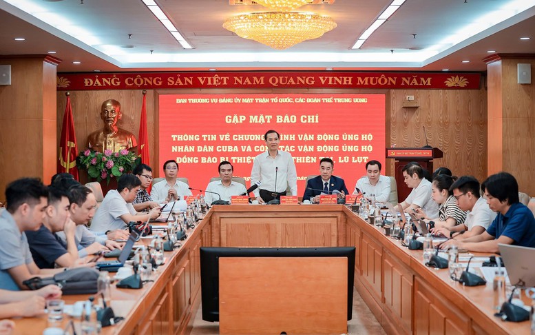 Toàn bộ số tiền ủng hộ nhân dân Cuba và đồng bào bị ảnh hưởng lũ lụt phải đến đúng địa chỉ