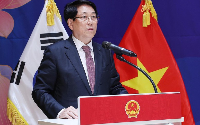 Chủ tịch nước Lương Cường gặp cộng đồng người Việt tại Hàn Quốc