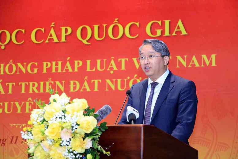 Làm rõ căn cứ lý luận, nền tảng cho việc hoàn thiện cấu trúc hệ thống pháp luật- Ảnh 6.