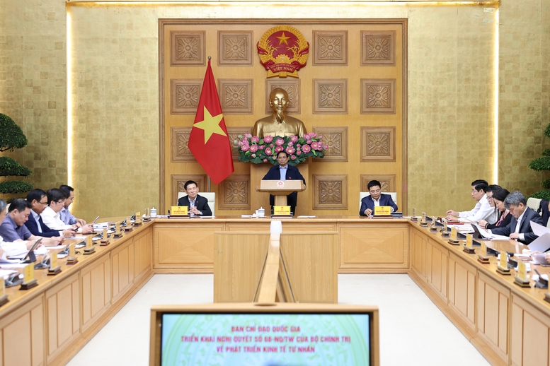 Thủ tướng: Phải tạo điều kiện khi doanh nghiệp tư nhân tham gia các dự án lớn, nhận nhiệm vụ khó khăn- Ảnh 2.