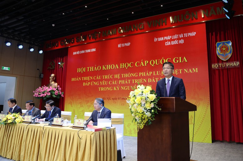 Làm rõ căn cứ lý luận, nền tảng cho việc hoàn thiện cấu trúc hệ thống pháp luật- Ảnh 3.