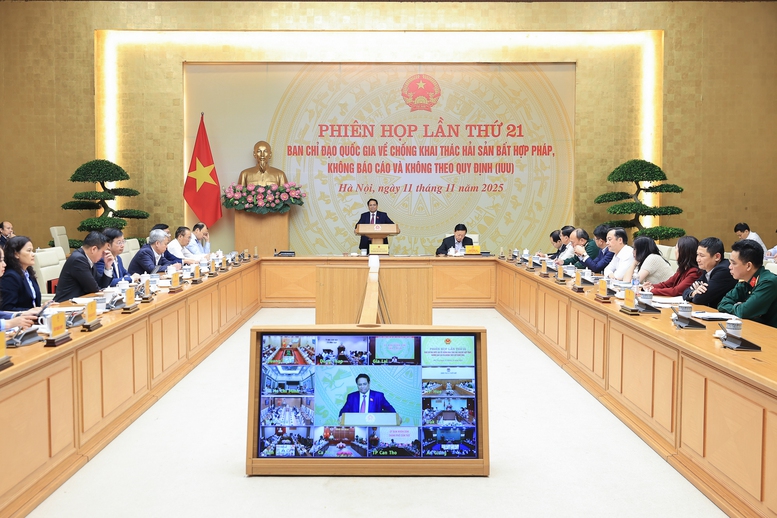 Thủ tướng: Người đứng đầu bộ, ngành, địa phương phải chịu trách nhiệm trực tiếp, toàn diện nếu để tàu cá vi phạm IUU- Ảnh 1.